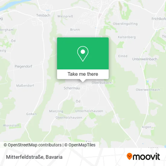 Карта Mitterfeldstraße