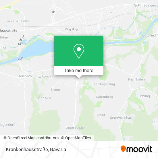 Карта Krankenhausstraße