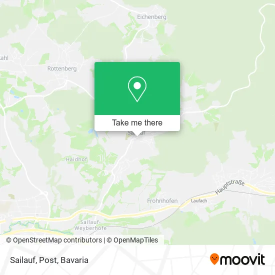 Карта Sailauf, Post