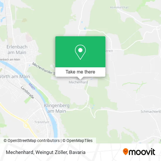 Карта Mechenhard, Weingut Zöller