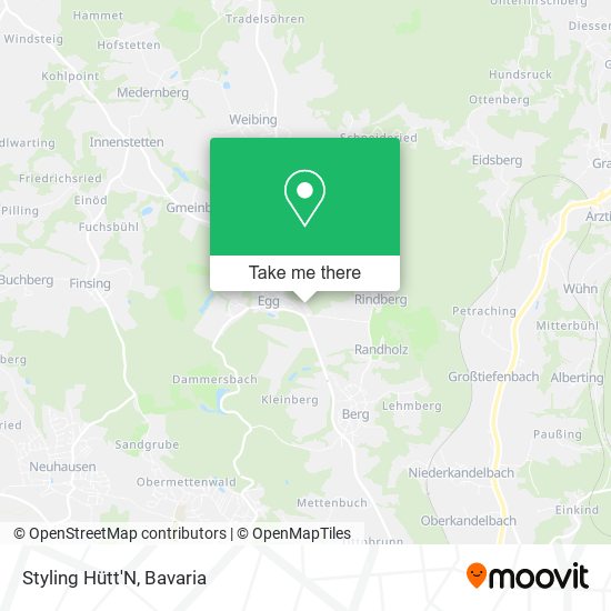 Styling Hütt'N map