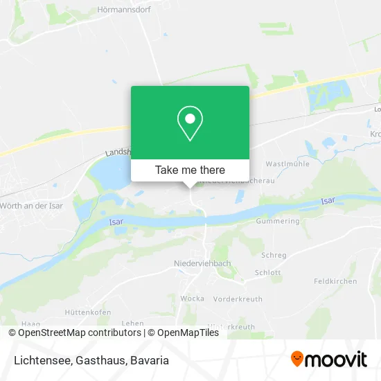 Карта Lichtensee, Gasthaus