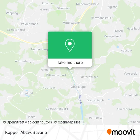 Карта Kappel, Abzw