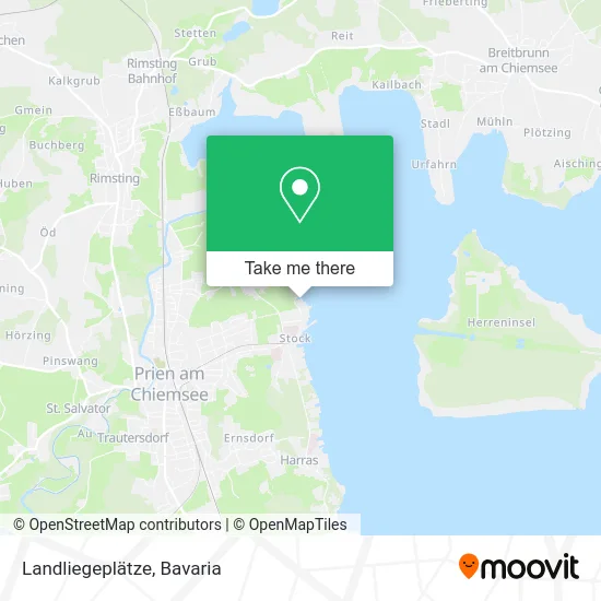 Карта Landliegeplätze