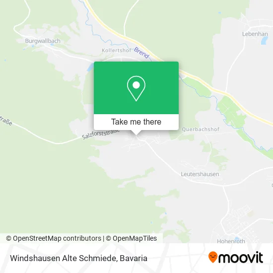 Windshausen Alte Schmiede map