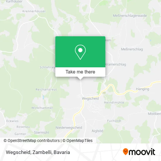 Карта Wegscheid, Zambelli