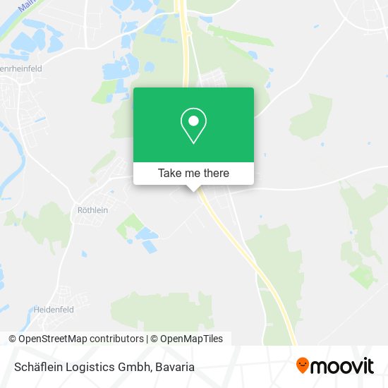 Schäflein Logistics Gmbh map