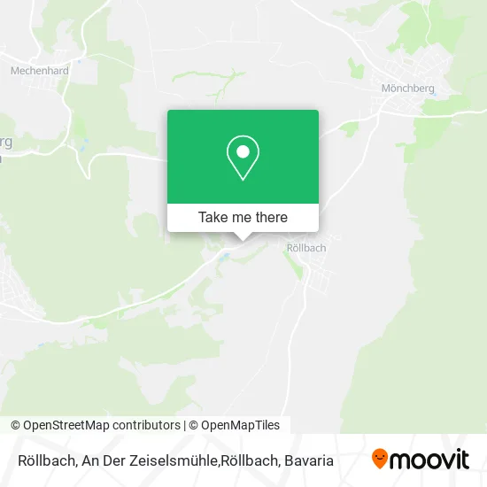 Карта Röllbach, An Der Zeiselsmühle,Röllbach