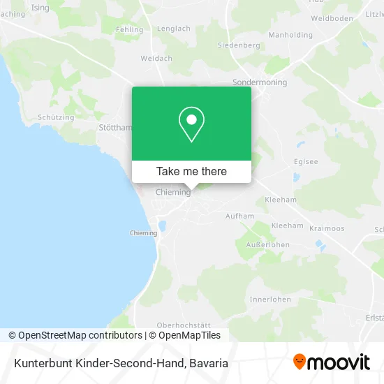 Карта Kunterbunt Kinder-Second-Hand