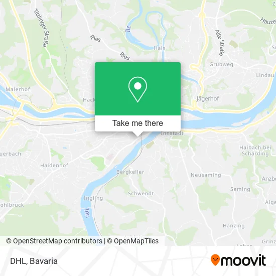 Карта DHL