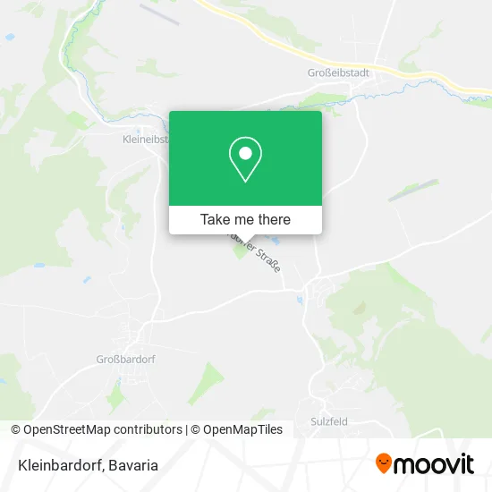 Карта Kleinbardorf