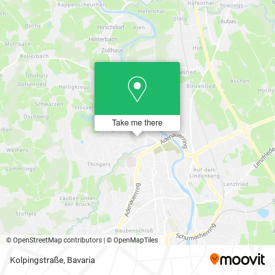 Карта Kolpingstraße