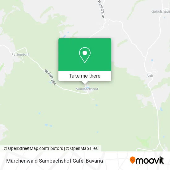 Карта Märchenwald Sambachshof Café