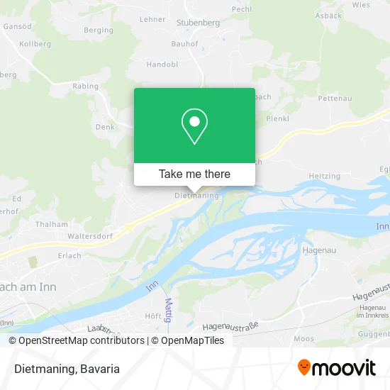 Карта Dietmaning