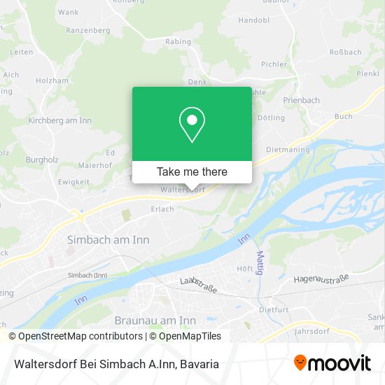 Waltersdorf Bei Simbach A.Inn map