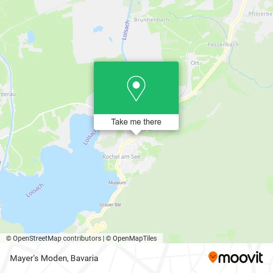 Карта Mayer's Moden