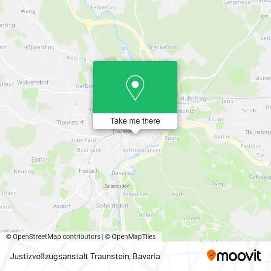 Карта Justizvollzugsanstalt Traunstein