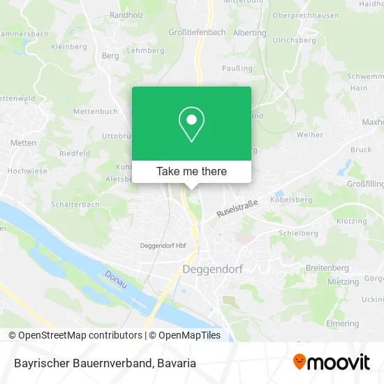 Карта Bayrischer Bauernverband