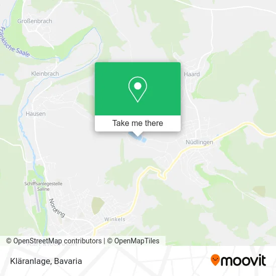 Карта Kläranlage