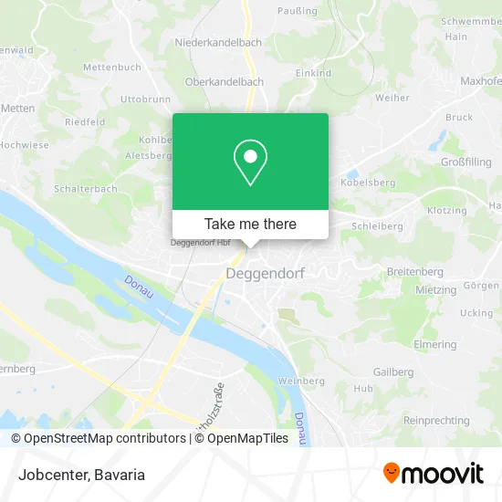 Карта Jobcenter