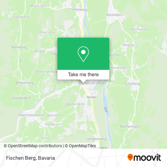 Карта Fischen Berg