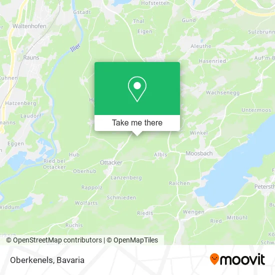 Карта Oberkenels