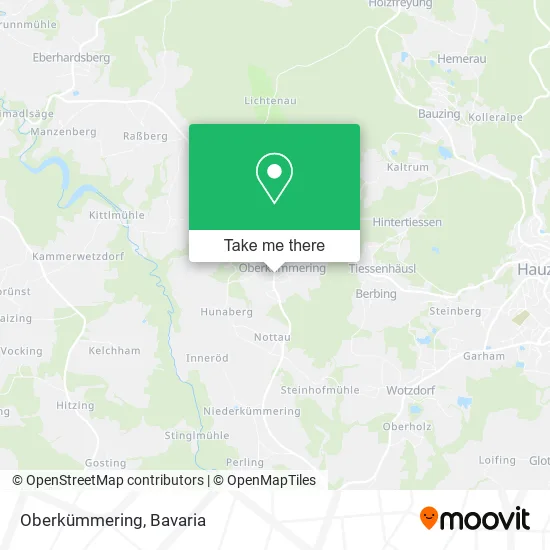 Карта Oberkümmering