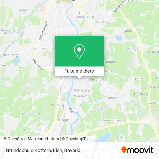 Карта Grundschule Kottern/Eich