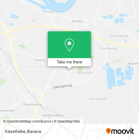 Карта Käsetheke