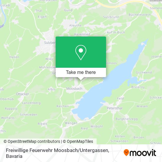 Freiwillige Feuerwehr Moosbach / Untergassen map