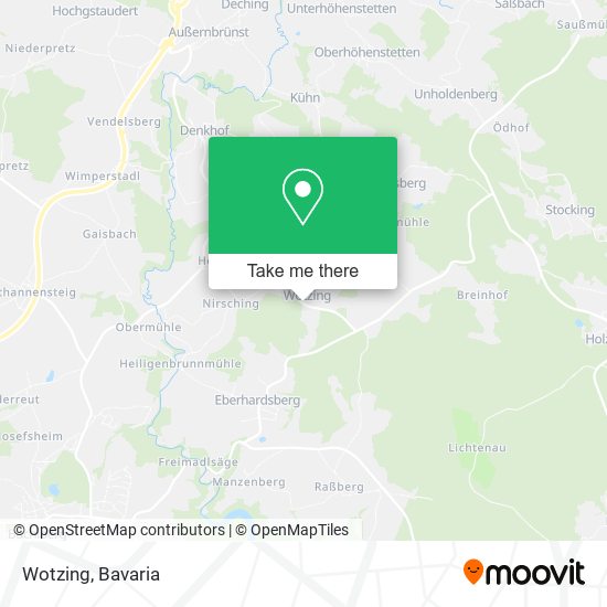 Карта Wotzing