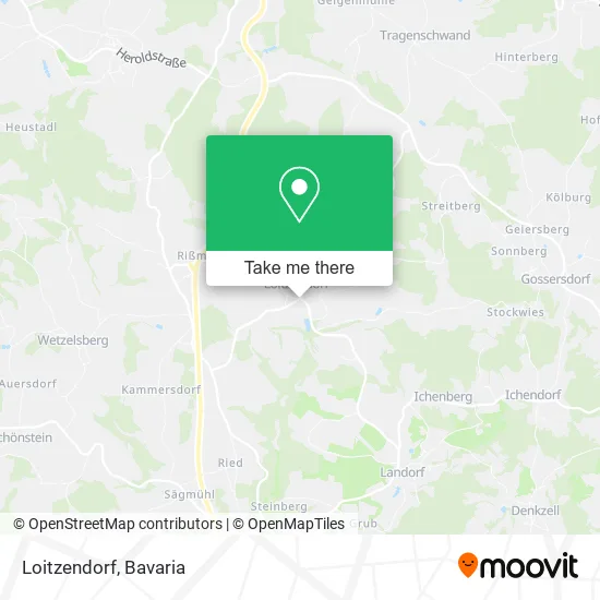 Карта Loitzendorf