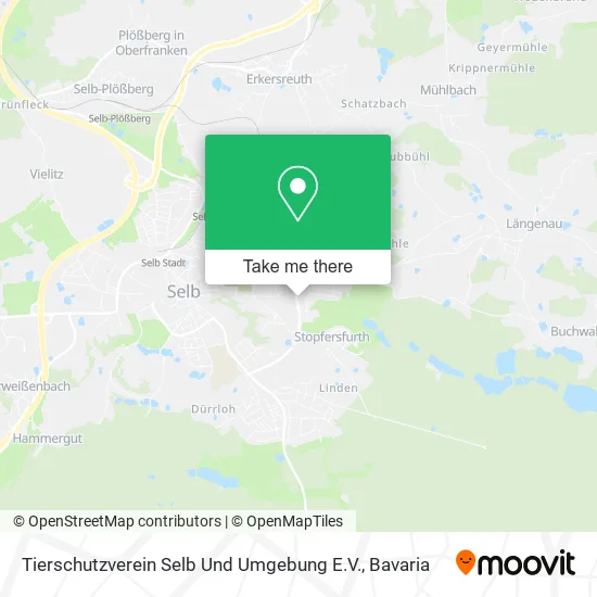 Tierschutzverein Selb Und Umgebung E.V. map