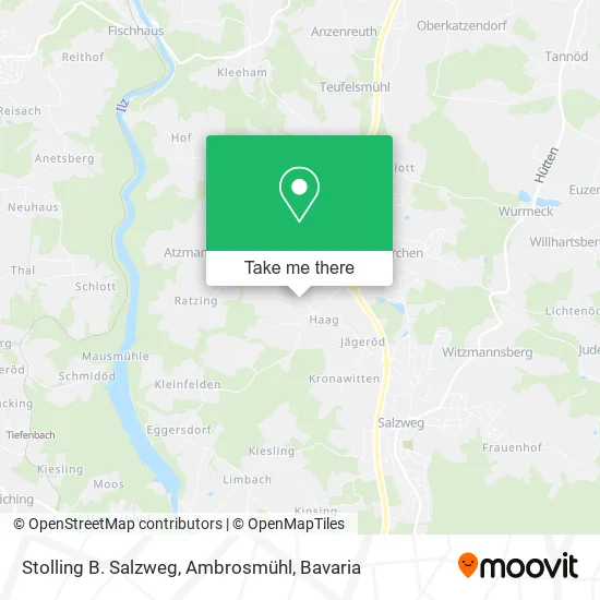 Карта Stolling B. Salzweg, Ambrosmühl