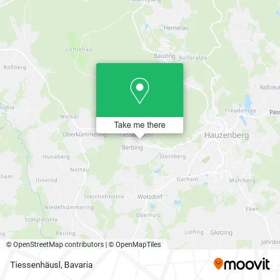 Карта Tiessenhäusl