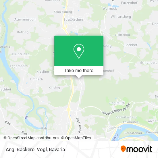 Карта Angl Bäckerei Vogl