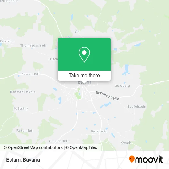 Карта Eslarn