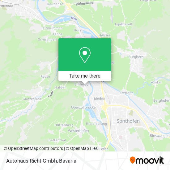 Autohaus Richt Gmbh map