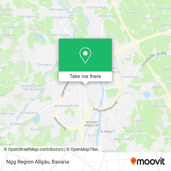 Карта Ngg Region Allgäu