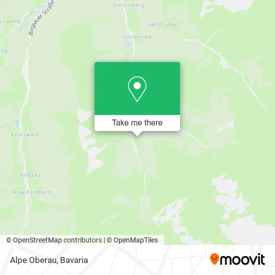 Карта Alpe Oberau