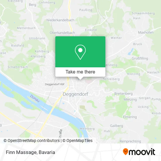 Карта Finn Massage