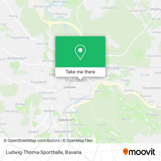Ludwig-Thoma-Sporthalle map