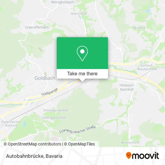 Карта Autobahnbrücke