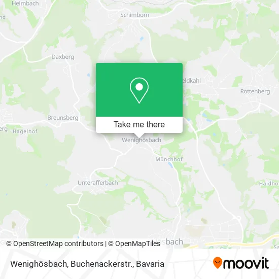 Карта Wenighösbach, Buchenackerstr.