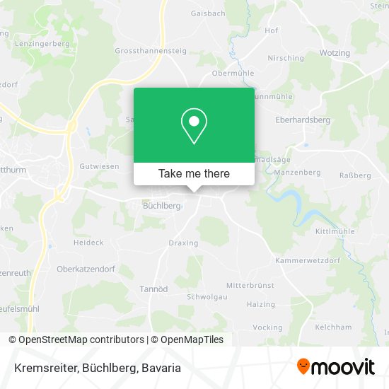 Kremsreiter, Büchlberg map
