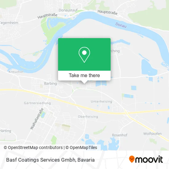 Карта Basf Coatings Services Gmbh