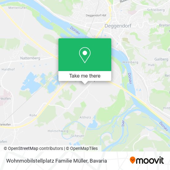 Wohnmobilstellplatz Familie Müller map