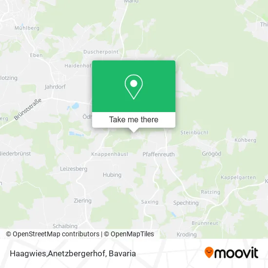 Карта Haagwies,Anetzbergerhof