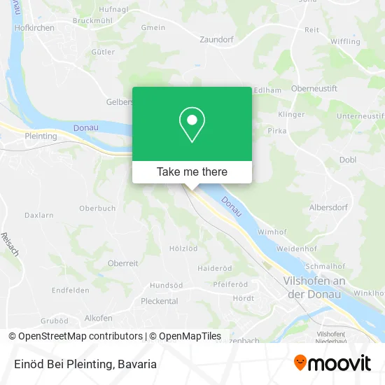 Карта Einöd Bei Pleinting