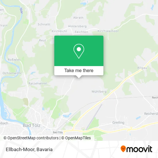 Карта Ellbach-Moor